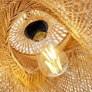 Kit 4 Luminárias Pendente Bambu Rattan