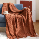 Manta para Sofá de tricô estilo Boho classic